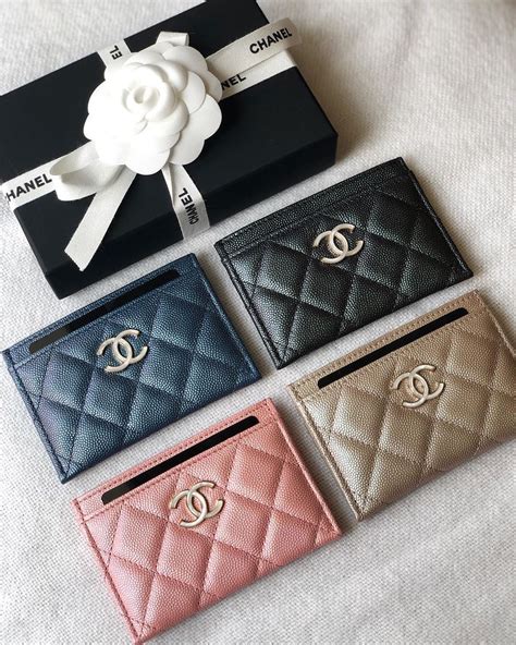 chanel card holder|chanel card holder hk price.